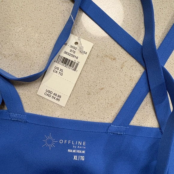 OFFLINE BY AERIE REAL ME HOLD UP BRA! NEW WITH TAGS! - Picture 3 of 3